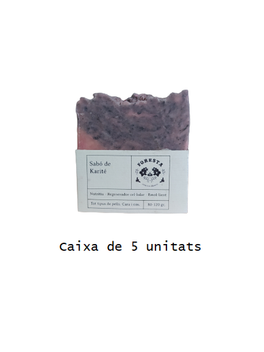 [FOR119] Caixa de sabons de karité (5 u.)