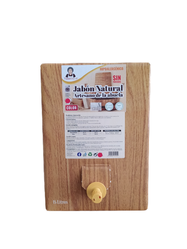 [YAS132] Detergent artesanal roba color - Jabón de la abuela color (15L)